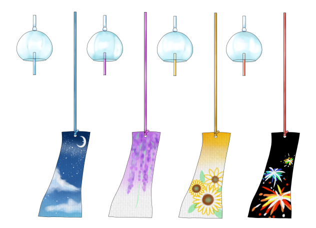 風鈴🎐ー4種類ー