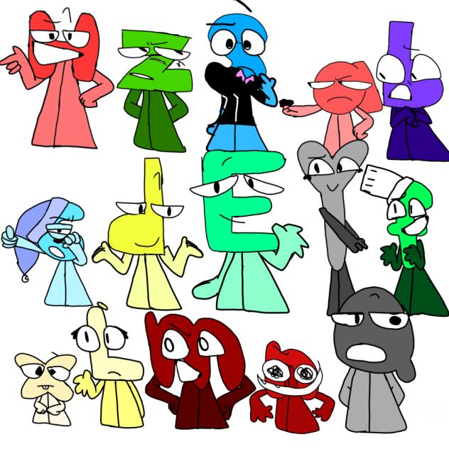 All the letter people part 1