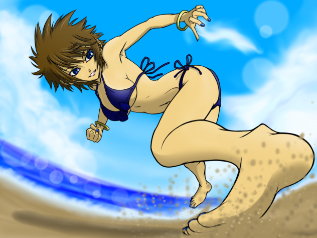真夏の鉄拳