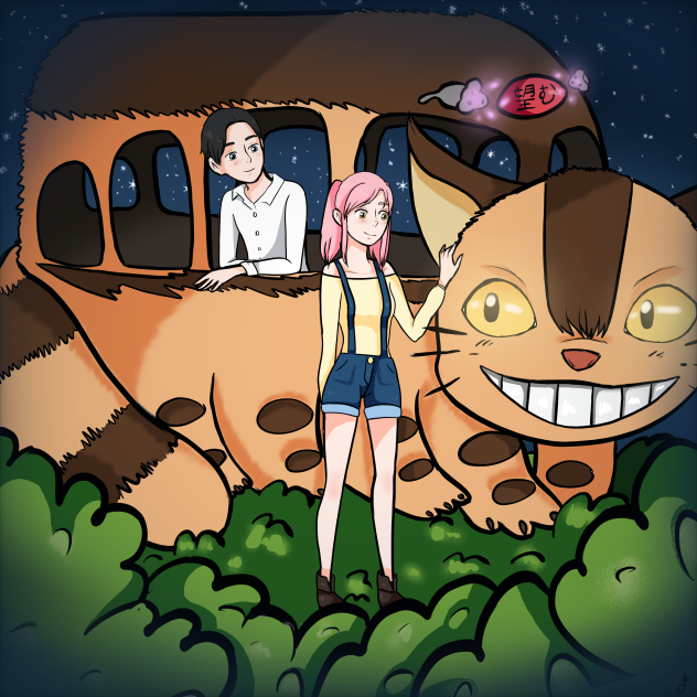 My neighbor Totoro ( oc style!)
