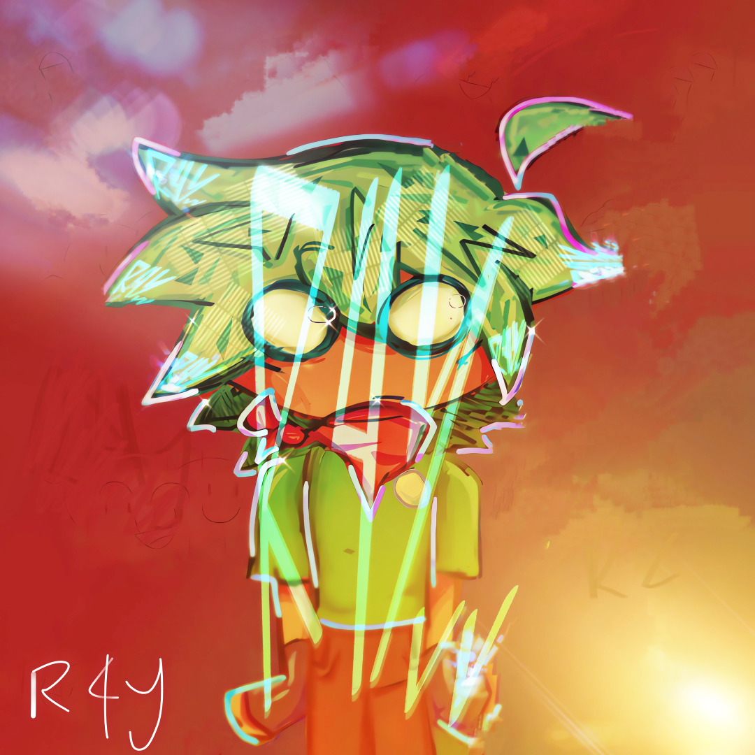grassy fanart cuz i cried to tpot19 - ibisPaint