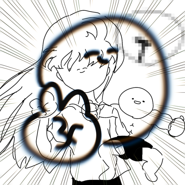 昔の絵を掘り出した