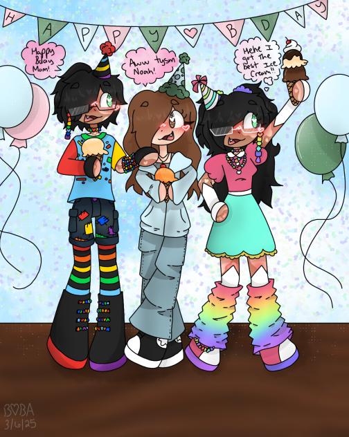♡~^•°•{Noah, Naomi, And MEEEE!!!}•°•^~♡