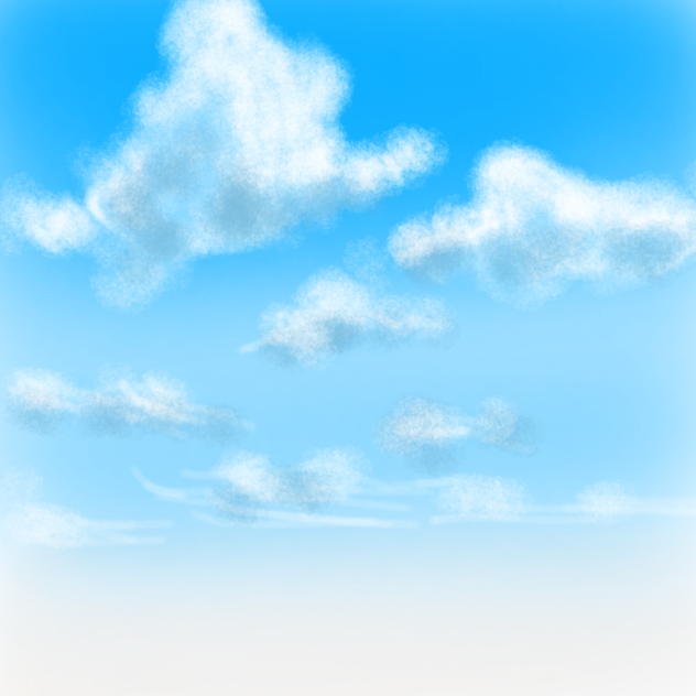 背景、青空１