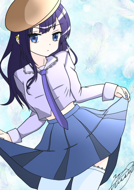 青紫色