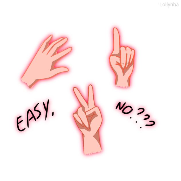 How to draw a hand