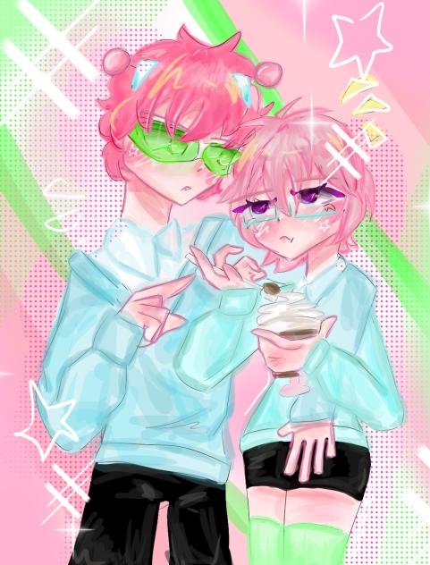 🩷💚🍮saiki k🍮💚🩷