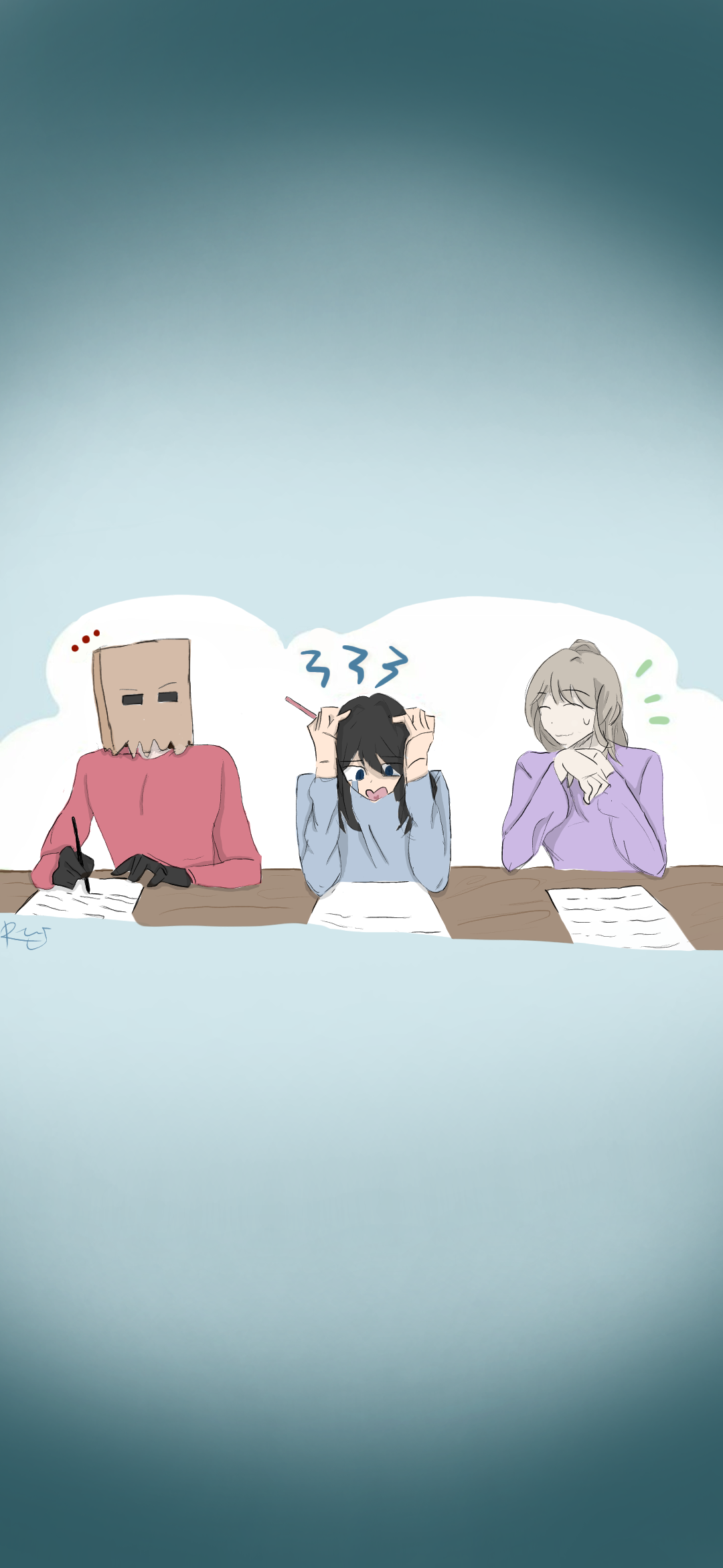 Studying 1 - ibisPaint
