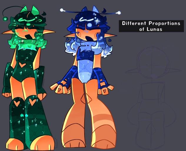 ✨Proportions of Lunas✨- ✨Part 2✨