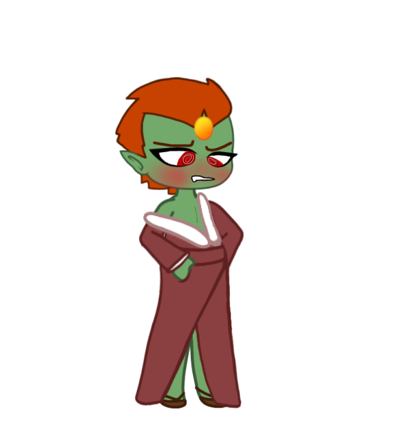 Ganon in a bathrobe model