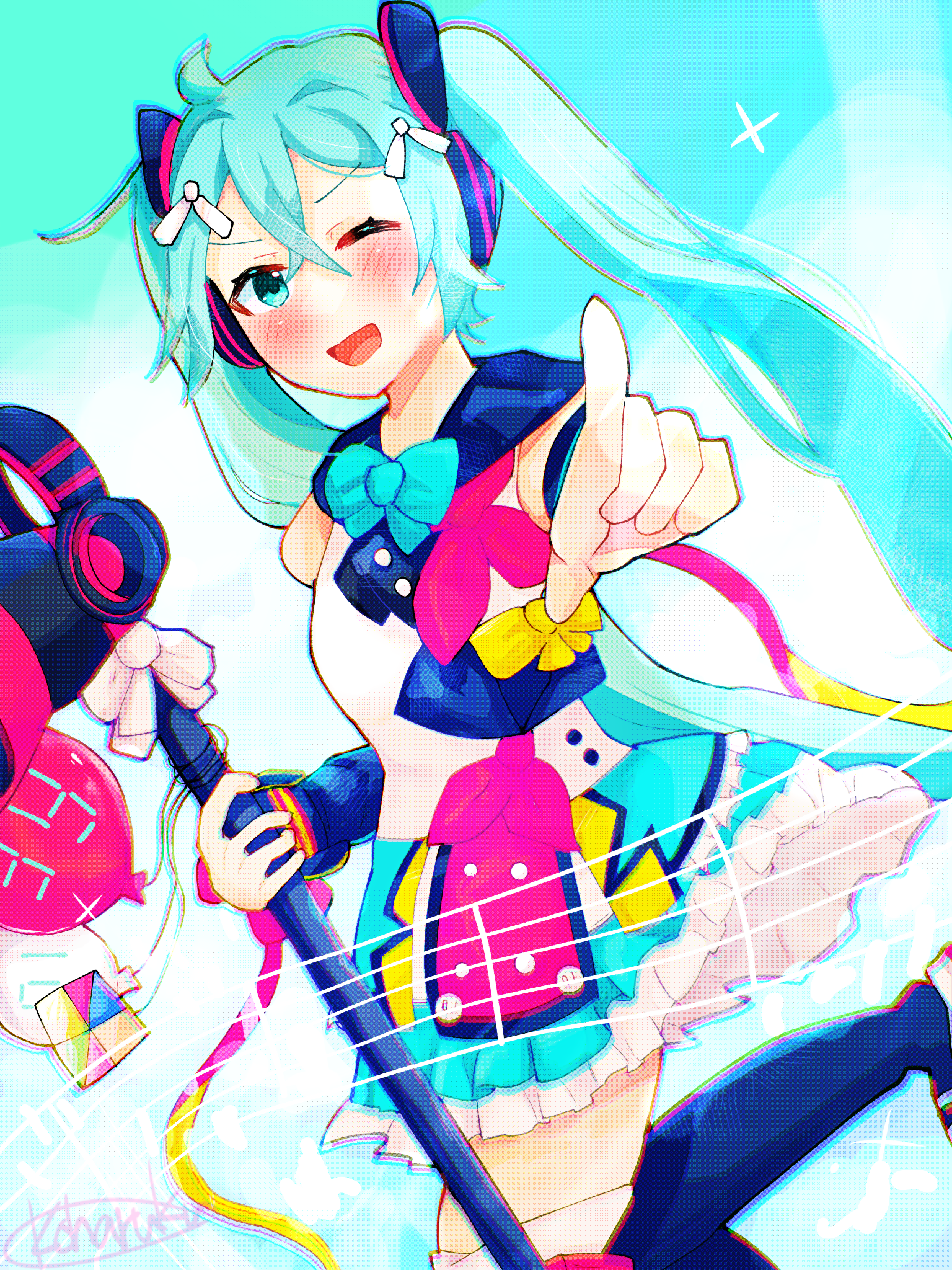 グリーンライツ・セレナーデ - ibisPaint