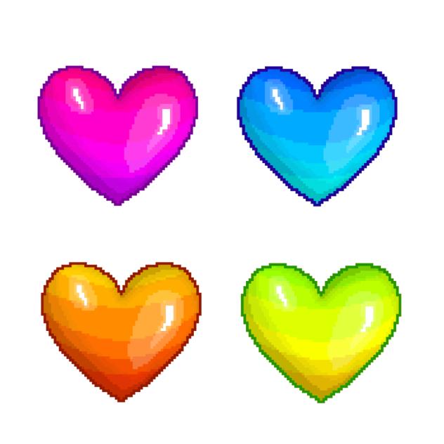 Hearts (pixel)