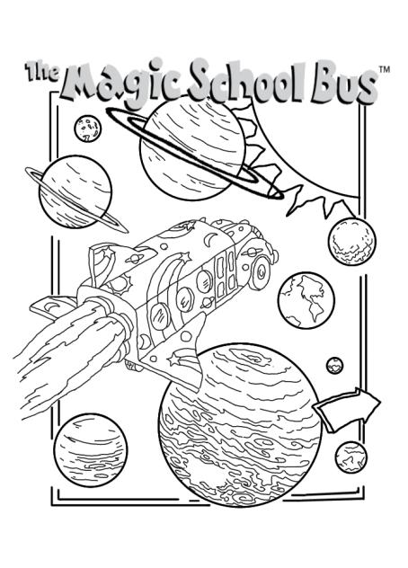 magic school bus solar system redraw