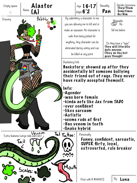 Character for HHH ✨✨