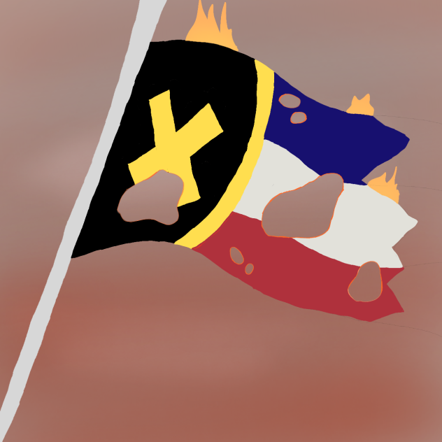 Burning Lmanburg Flag ibisPaint
