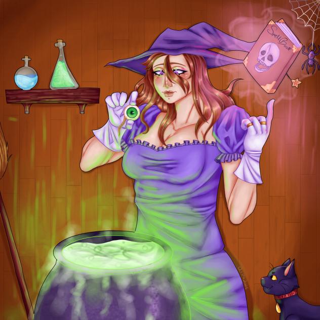 Witch redraw 2 - ibisPaint