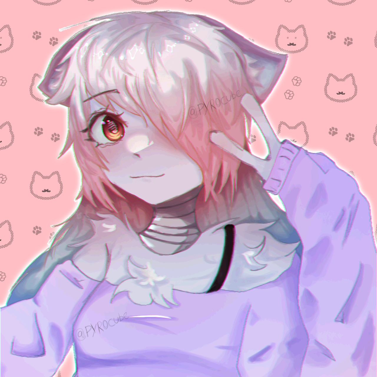 Pick Kitty TV - ibisPaint