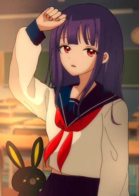 放課後の教室で