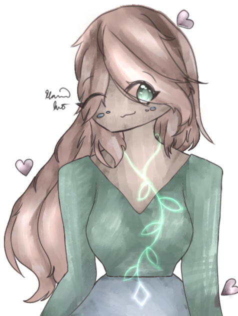 A Girl with Hearts