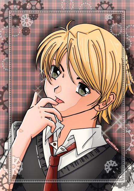 Boy in Shoujo style