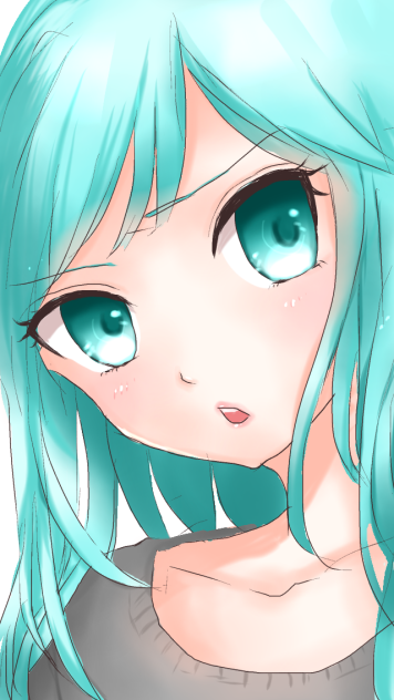 むすっと女の子