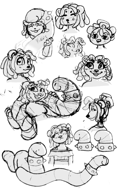 ginger sketches