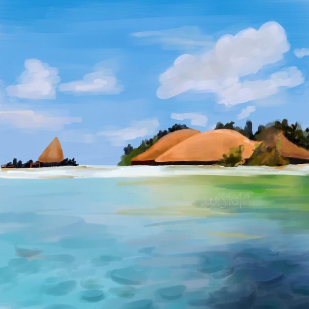 I’m stranded… on an island…