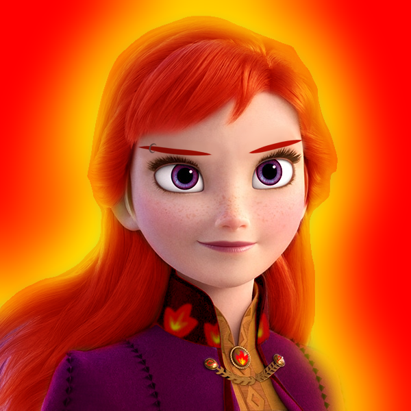 Frozen 3 Anna entitled with FIRE POWER