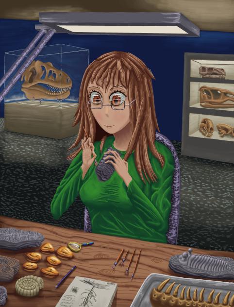 Paleontological Girl 🪨⛏️🐚