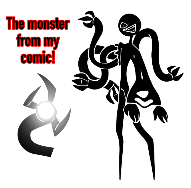 The monster from my comic