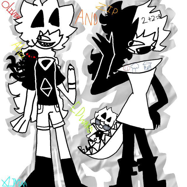 zip and Oliver fanart!