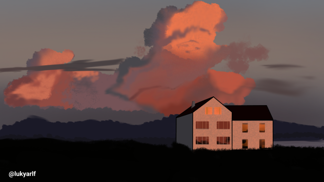 sunset - ibisPaint