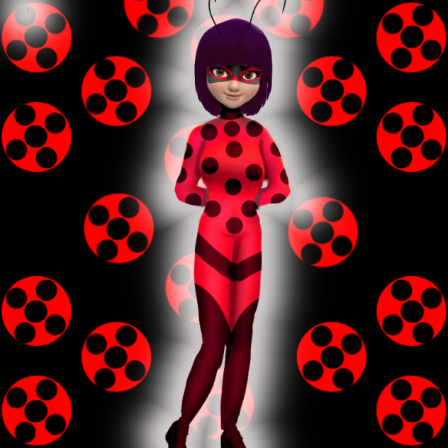 meirelle with ladybug miraculous ❤️