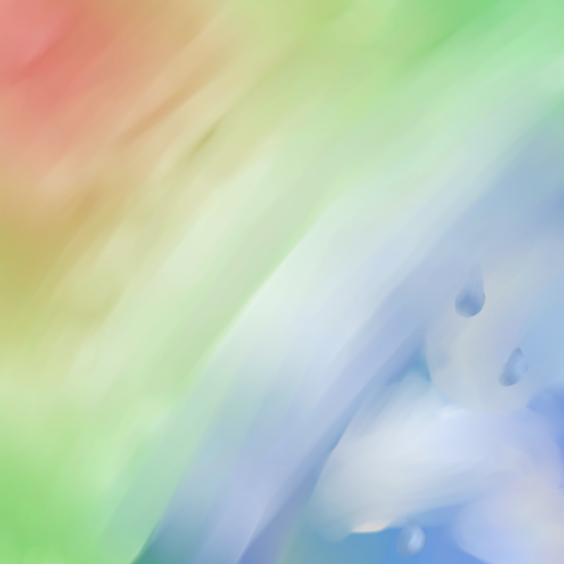 Perrty Rainbow cloud lady