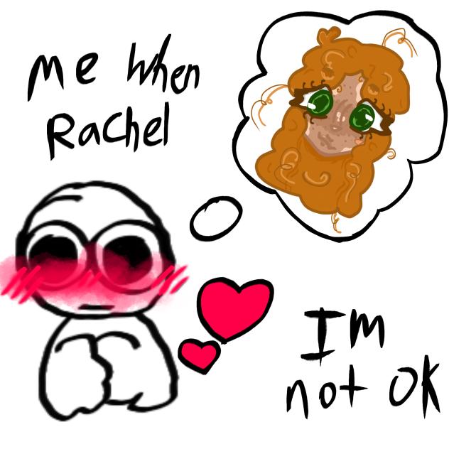 I have a seizure when I see Rachel FA 💚