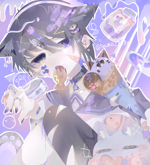 🐾💜🍨