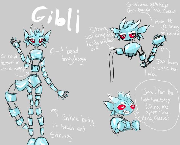 Gibli, another tadc oc
