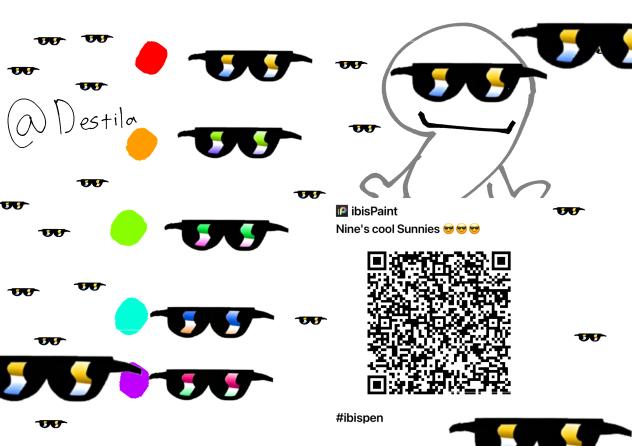 Nine’s sunnies brush!! ⚡️😎🌀