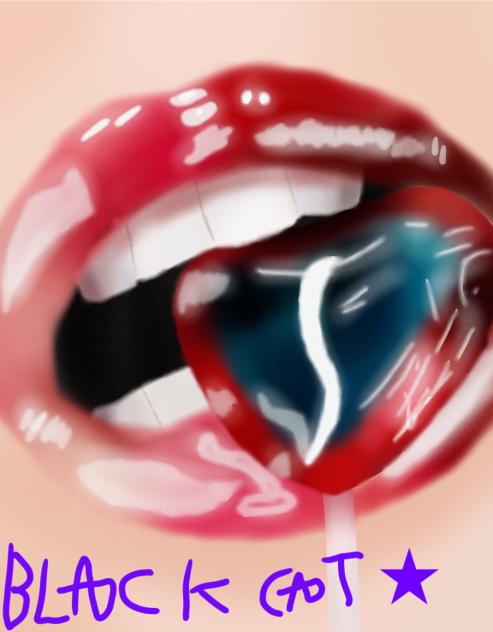 lollipop 🍭 and lips