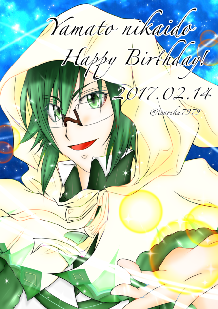 アイナナ 二階堂大和生誕イラスト Ibispaint