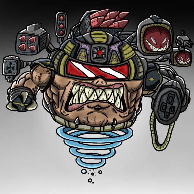 Head-bot 3000