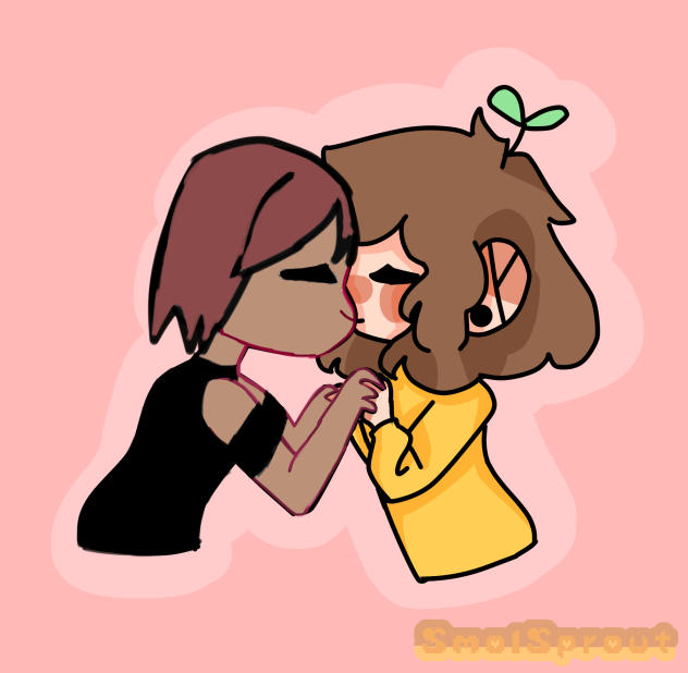 kiss collab with Sproutyyy & ship collab