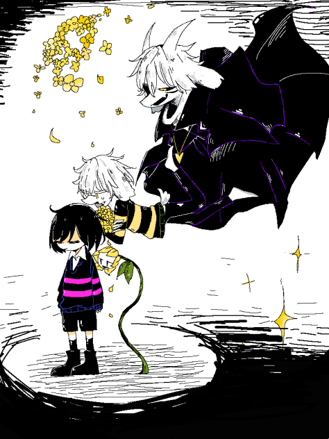 後ろ【undertale】※色付き