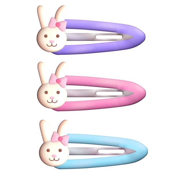 Hair clips 3