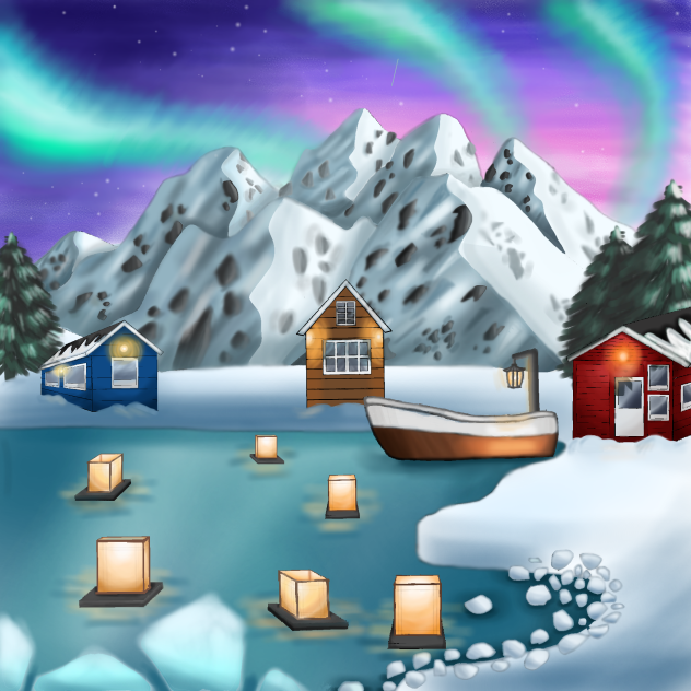 Winter Sky - ibisPaint