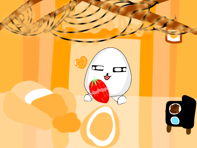 Eggdog In His Room