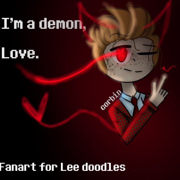 'I'm a demon, love' fanart