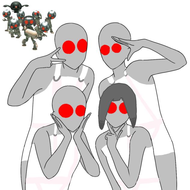 Parallel Canon human fanart