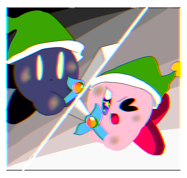 カービィVSシャドーカービィ