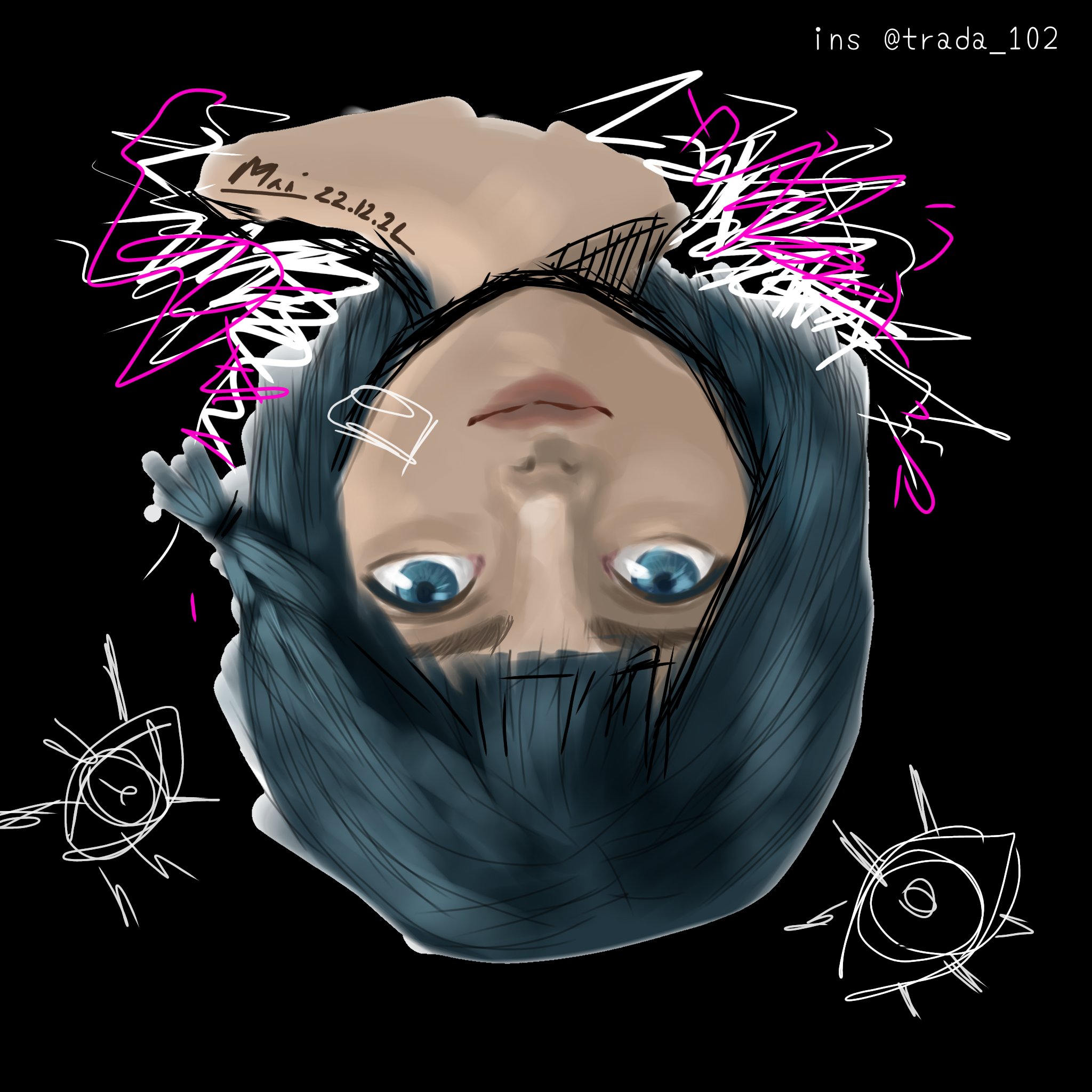 Powder Upside Down - ibisPaint